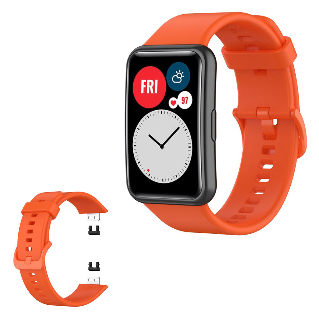Huawei Watch Fit silicone watch band - Orange