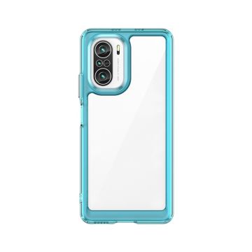 Xiaomi Poco F3 / Xiaomi Mi 11i / Xiaomi Mi 11X / Xiaomi Mi 11X Pro / Xiaomi Redmi K40 / Xiaomi Redmi K40 Pro / Xiaomi Redmi K40 Pro Plus smart acrylic cover - Transparent Blue