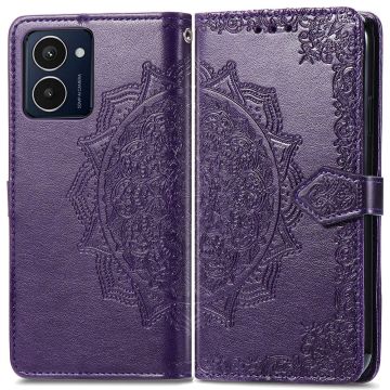 Mandala HMD Pulse Pro leather case - Purple