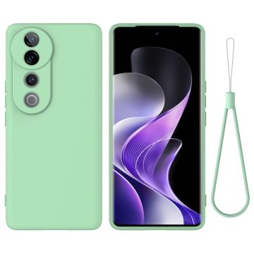Matte liquid silicone vivo T3 Ultra cover - Green