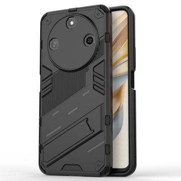 Shockproof Honor X60 hybrid cover with a modern touch - Black