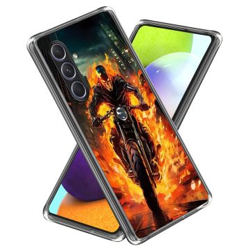 Vibe Samsung Galaxy A55 cover - Flame Knight