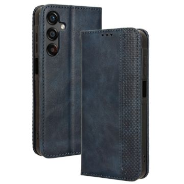 Bofink Vintage Samsung Galaxy A25 leather case - Blue
