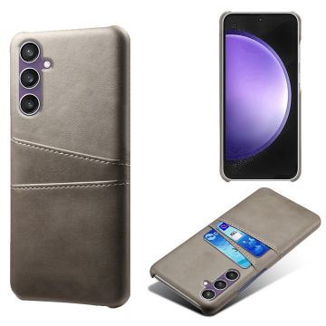 Dual Card Samsung Galaxy S23 FE cover - Silver/Grey