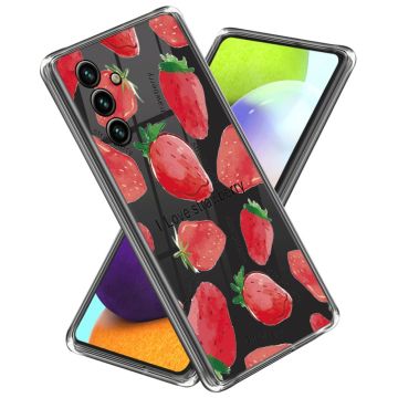 Deco Samsung Galaxy A55 phone cover - Strawberry