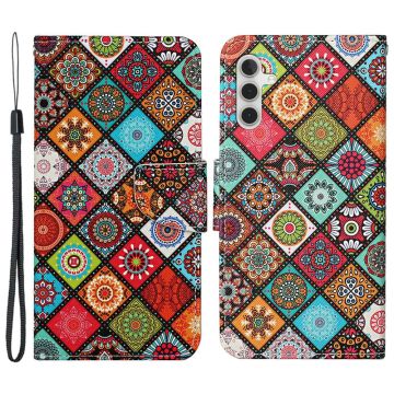 Wonderland Samsung Galaxy A25 flip case - Ethnic Style