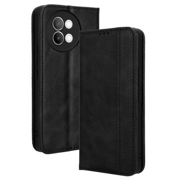 Bofink Vintage Vivo S18e leather case - Black