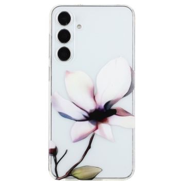 Deco Samsung Galaxy A55 phone cover - White Flower