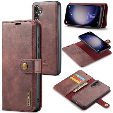 DG.MING Samsung Galaxy A55 2-in-1 wallet case - Red