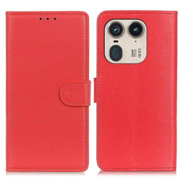 Classic Motorola Edge 50 Ultra / Motorola Moto X50 Ultra flip case - Red