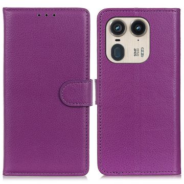 Classic Motorola Edge 50 Ultra / Motorola Moto X50 Ultra flip case - Purple