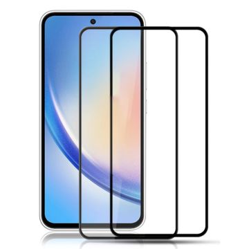 2 pcs AMORUS extra strong glass Samsung Galaxy A35 / Samsung Galaxy A55 screen protector