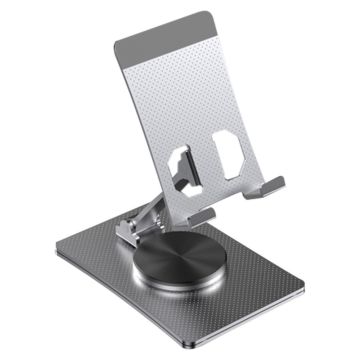 Adjustable Aluminum Stand for 4.7-12 inch Devices - Silver