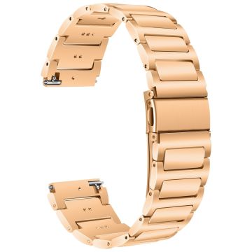 Huawei Watch 4 / 4 Pro / GT 4 46mm Replacement Watch Strap 22mm Zinc Alloy Wrist Band - Rose Gold