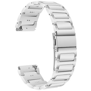 Huawei Watch 4 / 4 Pro / GT 4 46mm Replacement Watch Strap 22mm Zinc Alloy Wrist Band - Silver