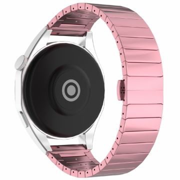 Huawei Watch 4 / 4 Pro / GT 4 46mm Replacement Watch Strap 22mm Magnetic Buckle Zinc Alloy Band - Rose