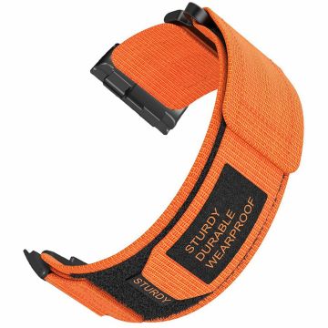 Huawei Watch D Outdoor Climbing Watch Strap Magic Tape Breathable Nylon Band - Orange