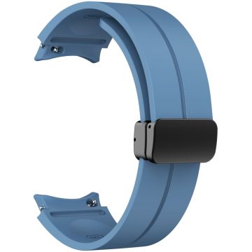 KALEBOL Samsung Galaxy Watch 20mm Silicone Watch Strap Magnetic Buckle - Blue