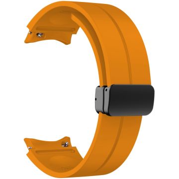 KALEBOL Samsung Galaxy Watch 20mm Silicone Watch Strap Magnetic Buckle - Yellow