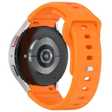 KALEBOL Samsung Galaxy Watch 20mm Watch Band Silicone Strap - Orange