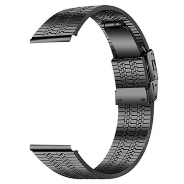 Huawei Watch GT 2e Stainless Steel Strap Replacement Watch Band, Black