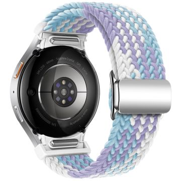 Samsung Galaxy Watch 20mm Watch Strap Magnetic Braided Band - Violet