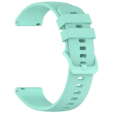 Garmin Forerunner 265 / Forerunner 255 Silicone Watch Band 22mm Quick Release Replacement Strap - Teal