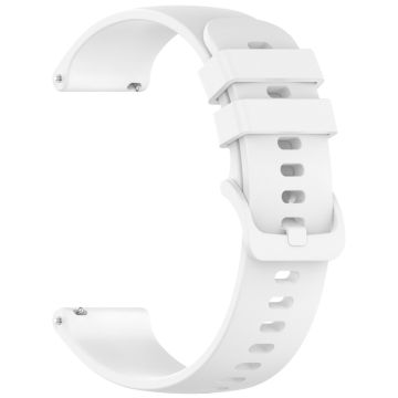 Garmin Forerunner 265 / Forerunner 255 Silicone Watch Band 22mm Quick Release Replacement Strap - White