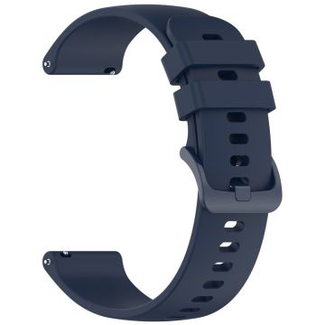 Garmin Forerunner 265 / Forerunner 255 Silicone Watch Band 22mm Quick Release Replacement Strap - Navy Blue