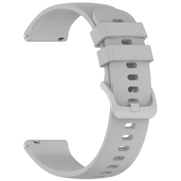 Garmin Forerunner 265 / Forerunner 255 Silicone Watch Band 22mm Quick Release Replacement Strap - Grey