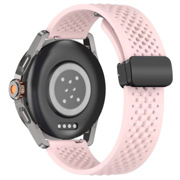 Xiaomi Watch S4 Sport / Redmi Watch 5 Active Silicone Watch Band 22mm Replacement Strap with Folding Buckle - Pink