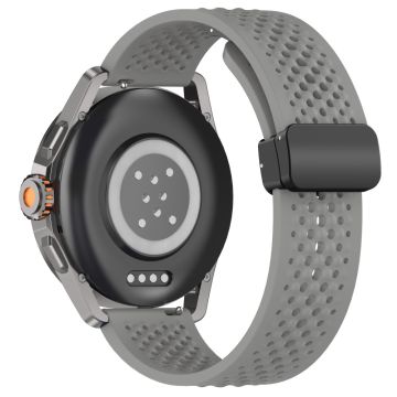 Xiaomi Watch S4 Sport / Redmi Watch 5 Active Silicone Watch Band 22mm Replacement Strap with Folding Buckle - Titanium Grey