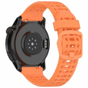 Coros Pace 2 / Apex 2 / Apex 42mm Silicone Watch Band Solid Color 20mm Watch Strap - Orange