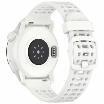 Coros Pace 3 / Apex 2 Pro / Apex Pro Silicone Watch Band Solid Color 22mm Watch Strap - White