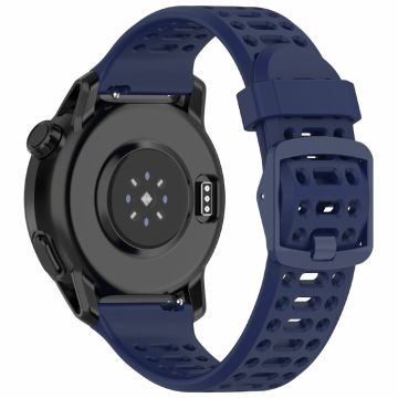 Coros Pace 3 / Apex 2 Pro / Apex Pro Silicone Watch Band Solid Color 22mm Watch Strap - Dark Blue