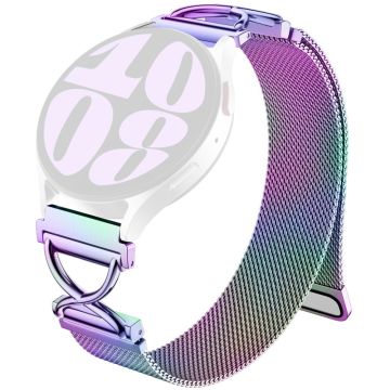 Milanese Band Garmin Forerunner 645 / 645 Music Electroplated Stainless Steel Magnetic Watch Strap with X-Shaped Connector - Multi-color