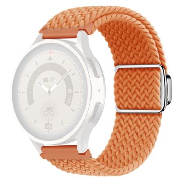 KALEBOL 22mm Magnetic Watch Strap Samsung Galaxy Watch3 45mm / Huawei Watch GT 5 46mm / GT 5 Pro 46mm Nylon Band - Orange