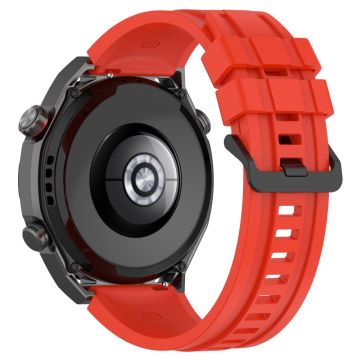 Silicone Watch Band for Huawei Watch Ultimate - Red