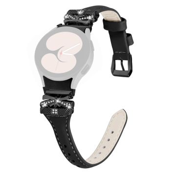 Black Buckle Band Samsung Galaxy Watch6 44mm / Watch6 Classic 43mm / 47mm Adjustable Watch Strap - Black