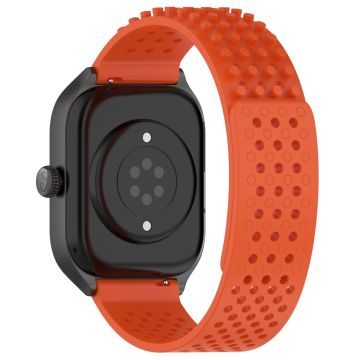 Garmin vivoactive 5 / GarminActive 5 / Venu Sq 2 Silicone Watch Strap 20mm Breathable Watch Band - Orange