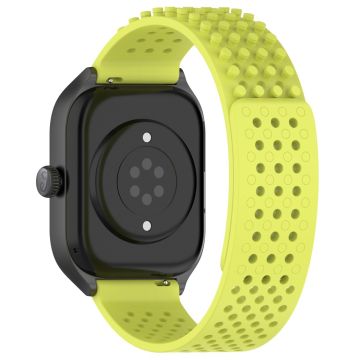 Garmin vivoactive 5 / GarminActive 5 / Venu Sq 2 Silicone Watch Strap 20mm Breathable Watch Band - Lime