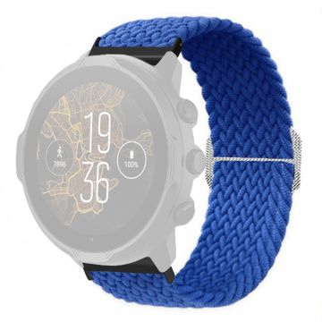 Suunto Spartan Sport Wrist HR Baro / Suunto 7 Watch Strap 24mm Braided Nylon Band - Dark Blue