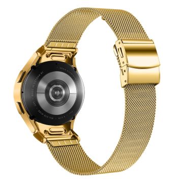 Samsung Galaxy Watch6 / Watch6 Classic Wrist Band Milanese 316L Stainless Steel Watch Strap - Gold