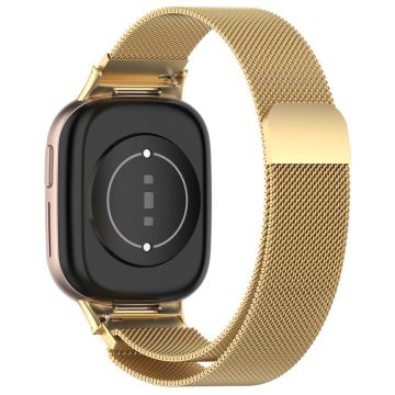 Honor Watch 4 TMA-L19 Metal Replacement Band Magnetic Milanese Mesh Watch Strap - Gold