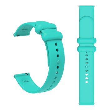 Garmin Vivomove 3 / GarminMove 3 Silicone Strap 20mm Button Buckle Watch Band - Mint Green