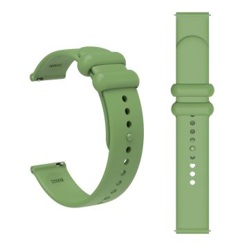 Garmin Vivomove 3 / GarminMove 3 Silicone Strap 20mm Button Buckle Watch Band - Army Green