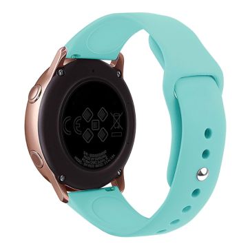 KALEBOL KLB-DKGJ-001 Samsung Galaxy Watch6 Classic 47mm 43mm Watch Band 20mm Silicone Strap - Lake Green