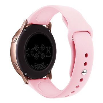 KALEBOL KLB-DKGJ-001 Samsung Galaxy Watch6 Classic 47mm 43mm Watch Band 20mm Silicone Strap - Pink