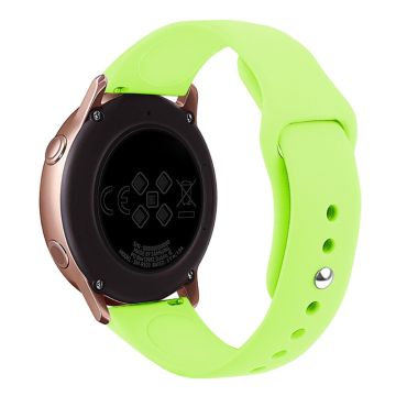 KALEBOL KLB-DKGJ-001 Samsung Galaxy Watch6 Classic 47mm 43mm Watch Band 20mm Silicone Strap - Light Green