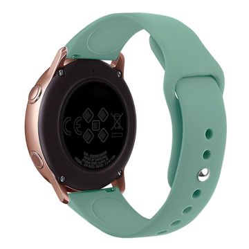 KALEBOL KLB-DKGJ-001 Samsung Galaxy Watch6 Classic 47mm 43mm Watch Band 20mm Silicone Strap - Cactus Green